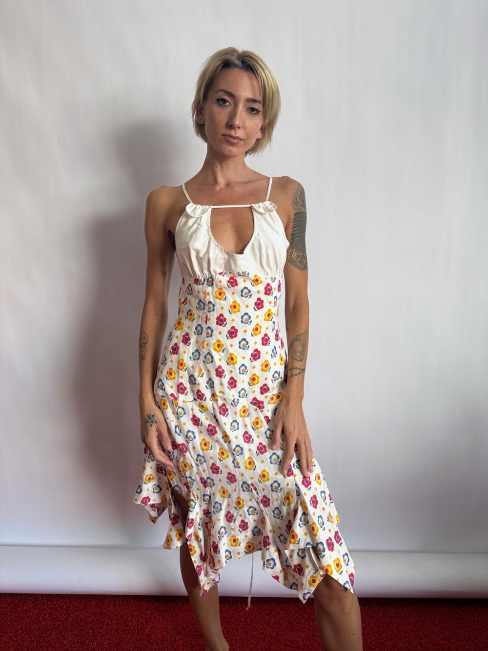 Vivienne Westwood 1500$ Andreas Kronthaler Silk Blend Dress 2016 - Picture 2 of 16
